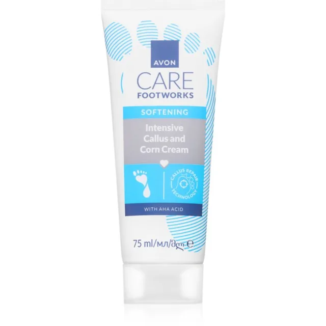 Avon Foot Works Healthy intenzivní zvláčňující krém na nohy 75 ml