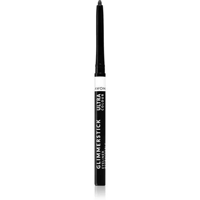 Avon Glimmerstick Diamond precizní tužka na oči s vitamínem E odstín Black Bioux 0.35 g