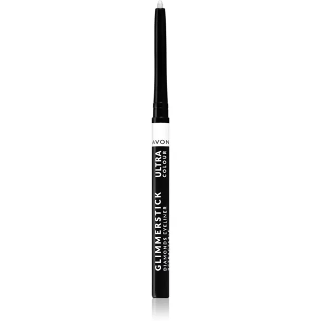 Avon Glimmerstick Diamond precizní tužka na oči s vitamínem E odstín Silver Light 0.35 g