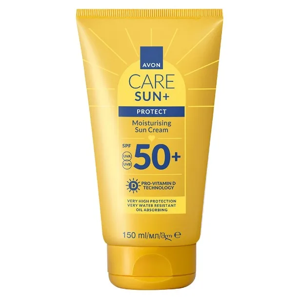 Avon Hydratační krém na opalování SPF 50+ Moisturising Sun Cream 150 ml
