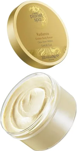 Avon Rozjasňující tělový krém se zlatými částečkami 200 ml