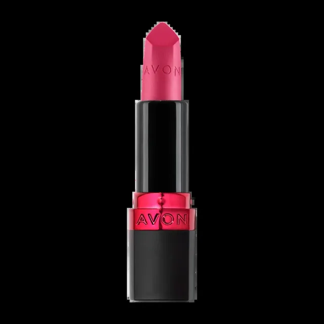 AVON  Rtěnka s SPF30 Ultra Matte 24 Power Pink
