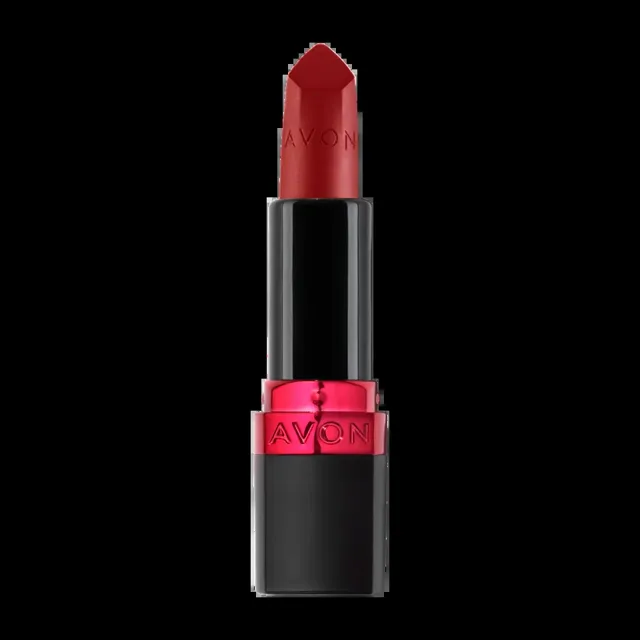 AVON  Rtěnka s SPF30 Ultra Matte 28 Red Supreme
