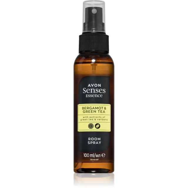 Avon Senses Essence Bergamot & Green Tea osvěžovač vzduchu 100 ml