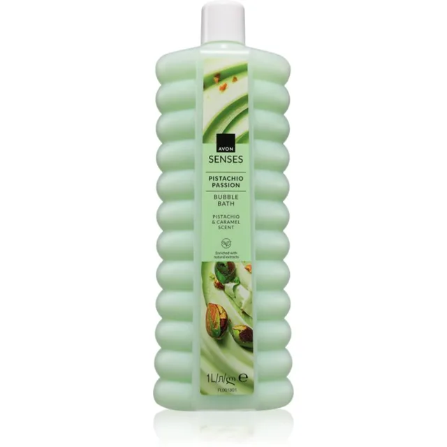 Avon Senses Pistachio Passion pěna do koupele 1000 ml