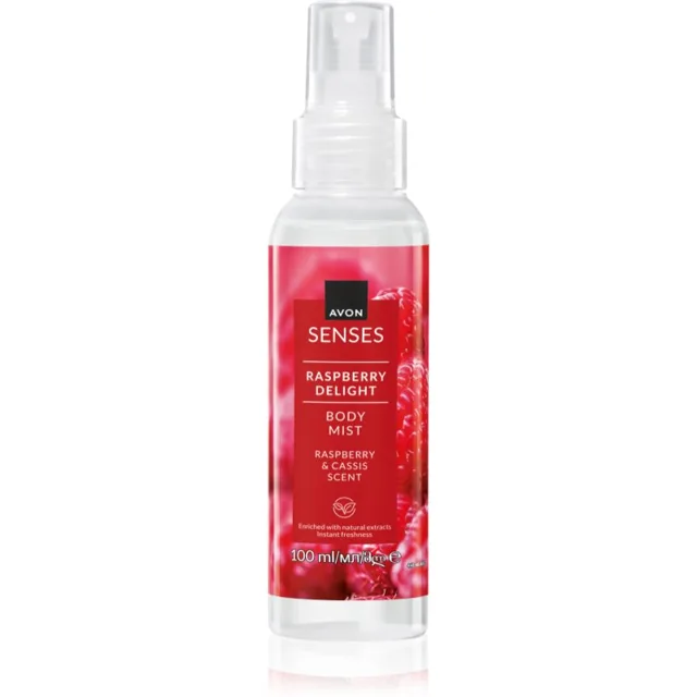 Avon Senses Raspberry Delight osvěžující tělový sprej 100 ml