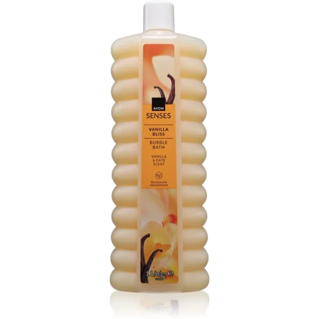 Avon Senses Vanilla Bliss pěna do koupele 1000 ml