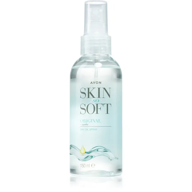 Avon Skin So Soft tělový sprej s jojobovým olejem pro ženy 150 ml