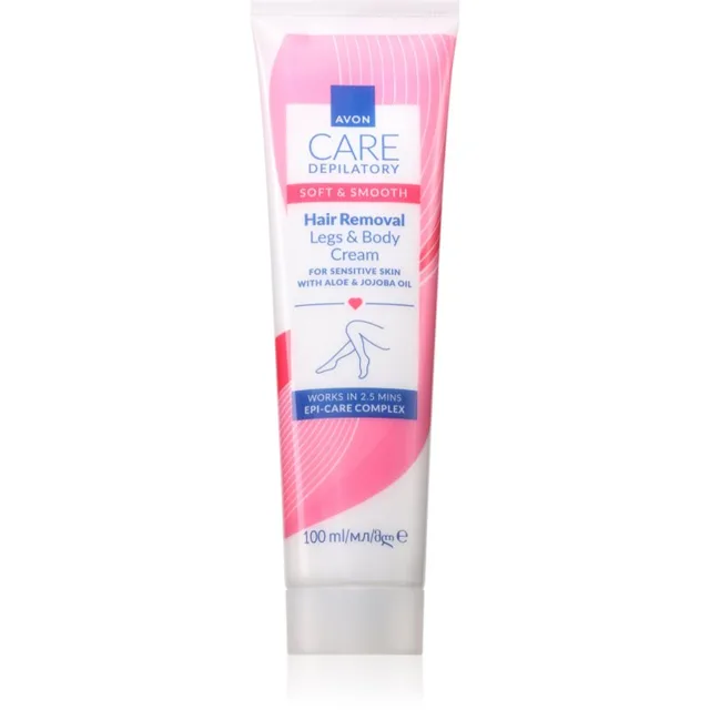 Avon Soft & Smooth depilační krém pro citlivou pokožku 100 ml