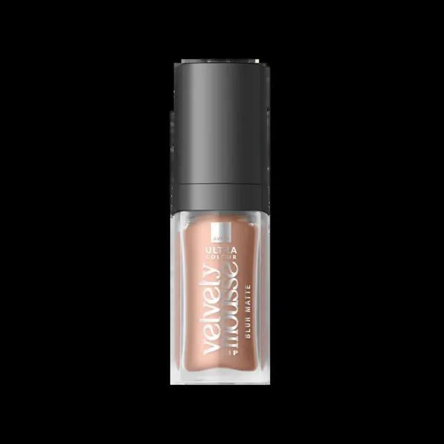 AVON  Tekutá matná rtěnka Velvety Lip Mousse Baked Beige