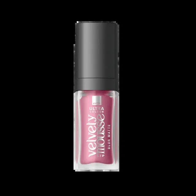 AVON  Tekutá matná rtěnka Velvety Lip Mousse Crushed Orchid