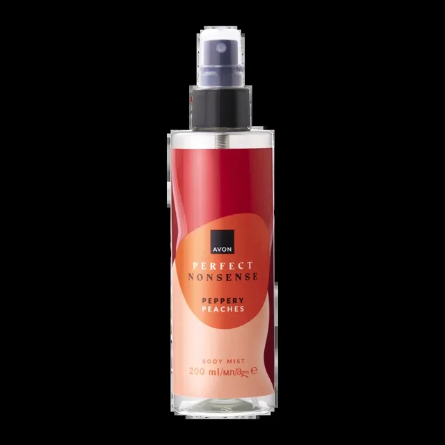 AVON  Tělový sprej Perfect Nonsense Peppery Peaches 200 ml