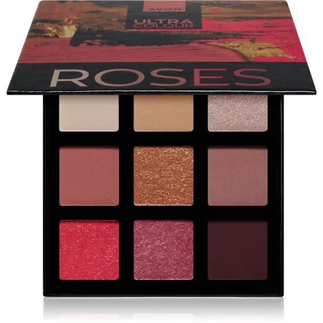 Avon Ultra Colour paletka očních stínů odstín Roses 6.3 g