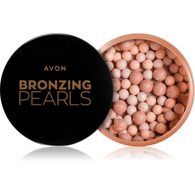 Avon Ultra Colour Pearls bronzové tónovací perly odstín Rosy Bronze 28 g