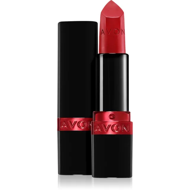 Avon Ultra Creamy vysoce pigmentovaná krémová rtěnka odstín Red Supreme 3.6 g