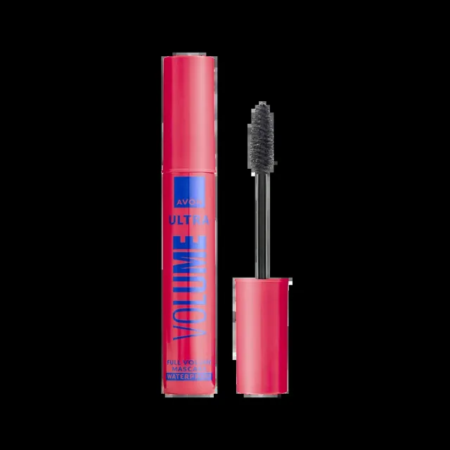 AVON  Voděodolná řasenka Ultra Volume pro objem řas Blackest Black