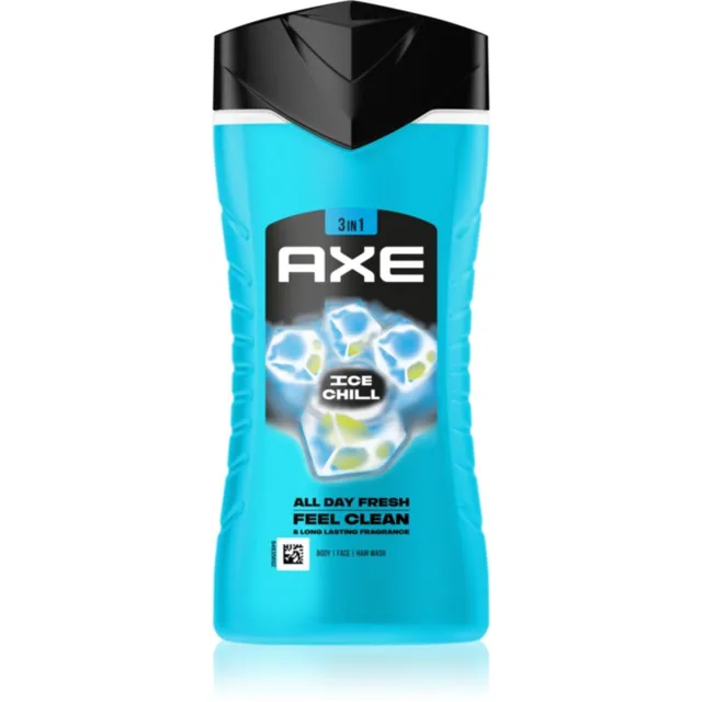 Axe Ice Chill sprchový gel na obličej, tělo a vlasy 250 ml
