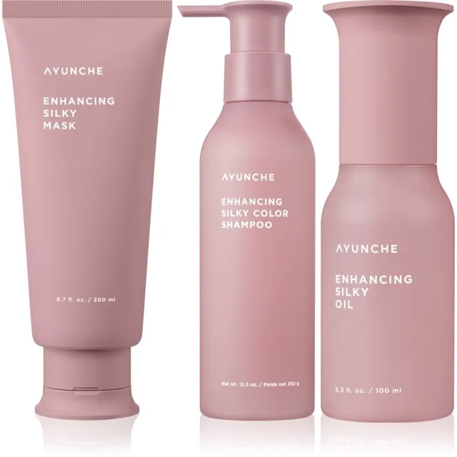 AYUNCHE Enhancing Silky sada pro poškozené vlasy