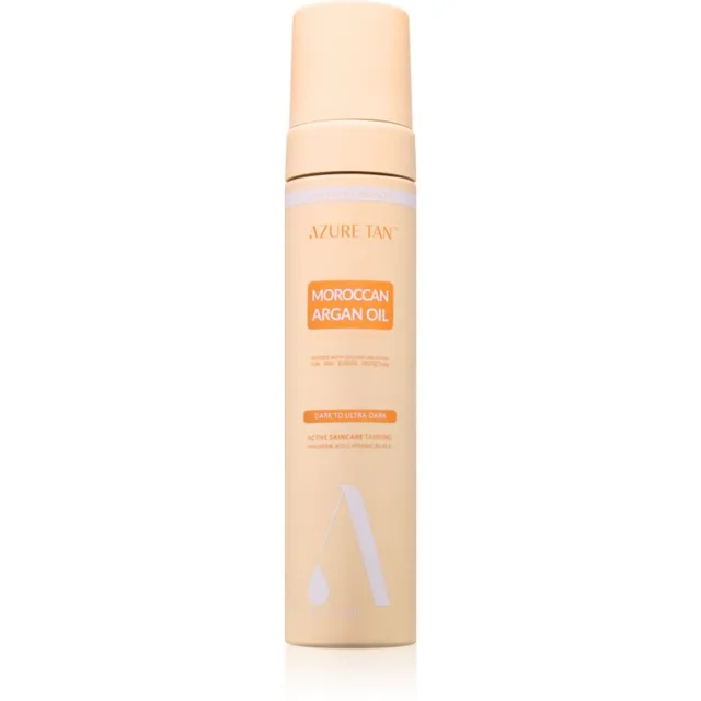 Azure Tan Maroccan Argan Oil samoopalovací pěna odstín Dark To Ultra Dark 200 ml