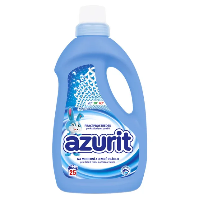 AZURIT Prací gel na moderní a jemné prádlo 62 praní 2,48 l