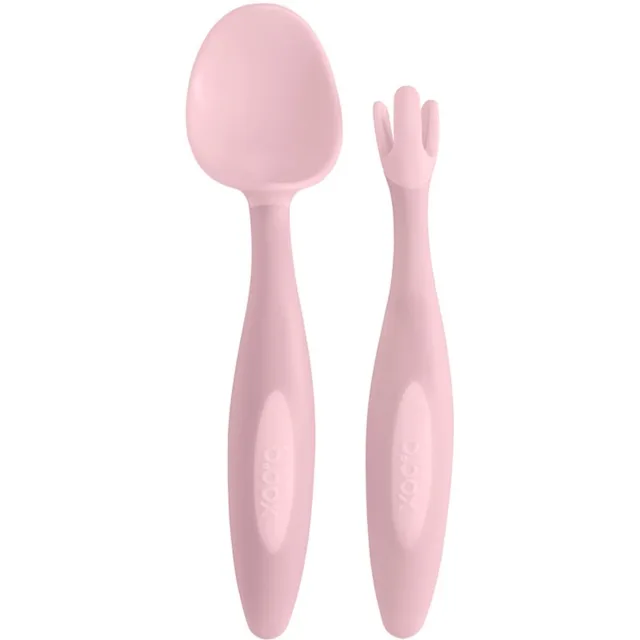 b.box Gelato Cutlery příbor pro děti Blush 9m+ 2 ks