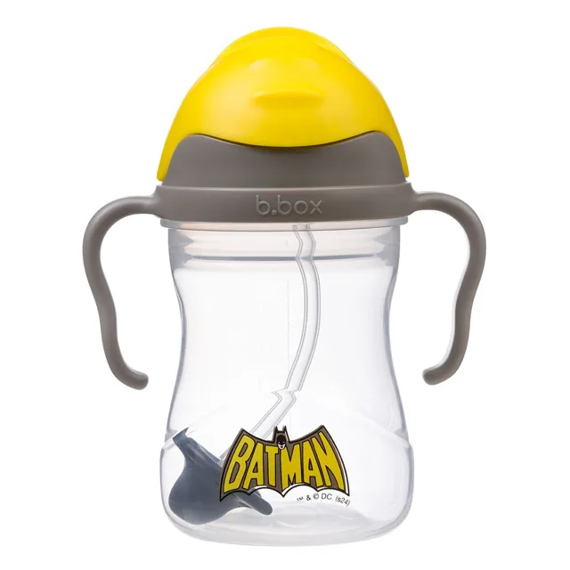 B.BOX Hrneček s brčkem 240 ml - Batman