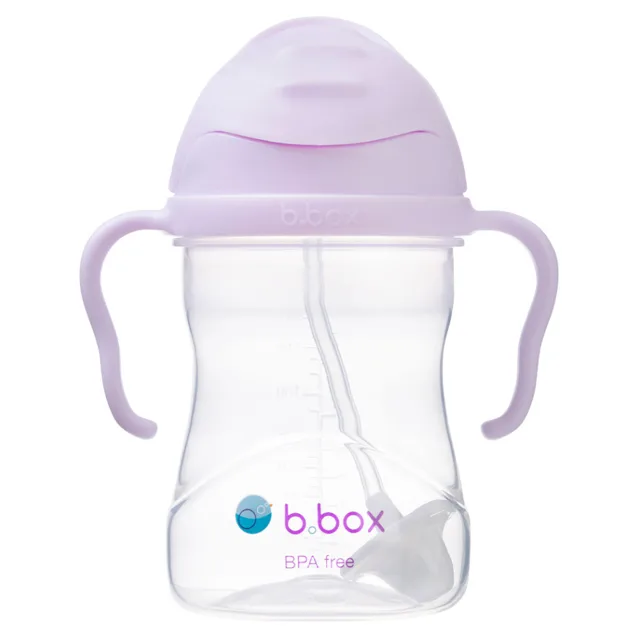 B.BOX Hrneček s brčkem Gelato ostružina 6m+ 240 ml