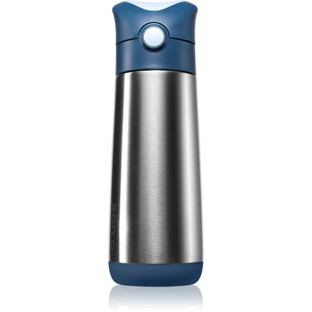 b.box Insulated Drink Bottle termoska s brčkem Midnight 1 ks