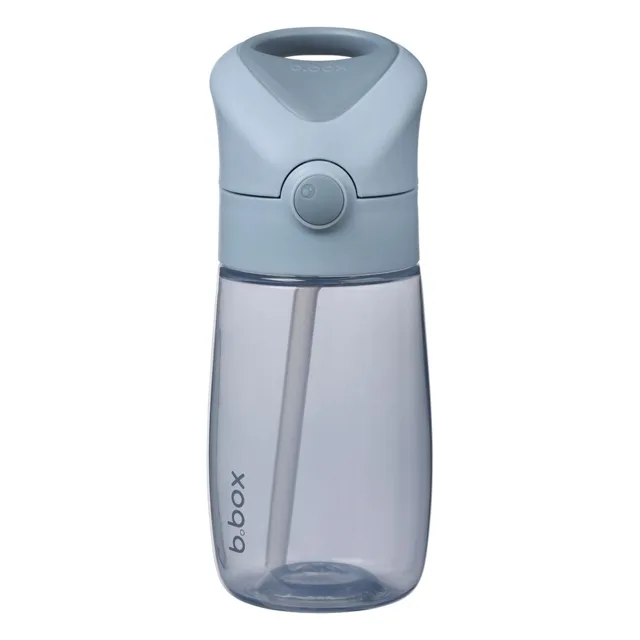 B.BOX Láhev na pití s brčkem Junior 380 ml - chill out
