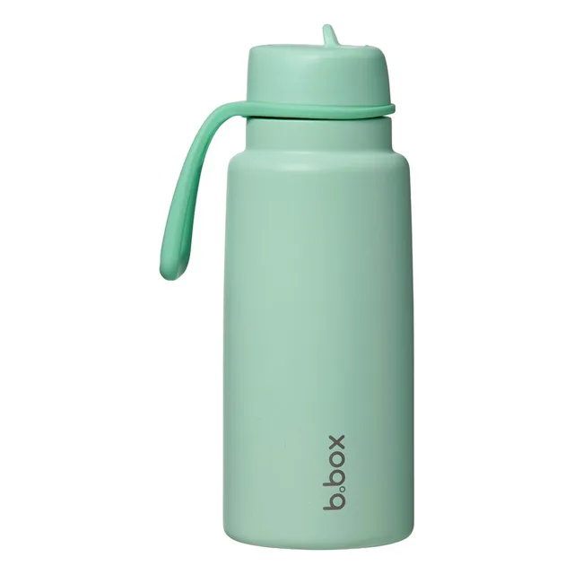 B.BOX Nerezová termolahev s brčkem 1l - spearmint