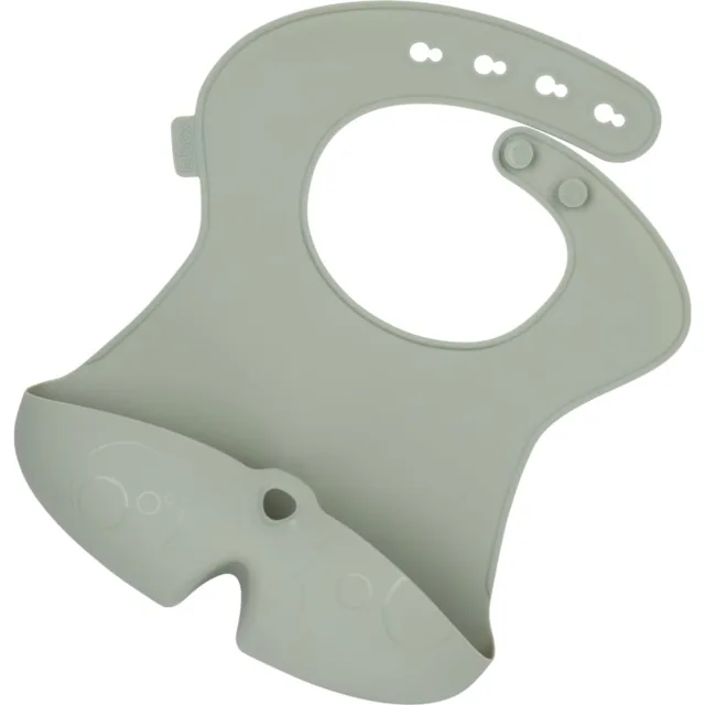 b.box Silicone Bib bryndák Sage 4m+ 1 ks
