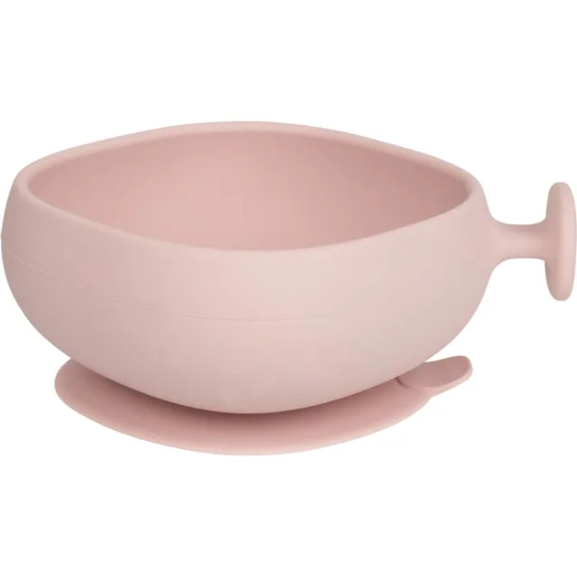B.Box Silicone Bowl silikonová miska s víčkem Pink 300 ml