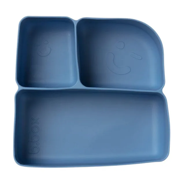 B.BOX Silikonový organizér do velkého boxu modrý 505 ml