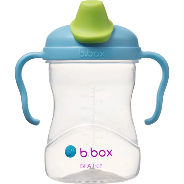 b.box Spout Cup hrnek s držadly Blueberry 4m+ 1 ks