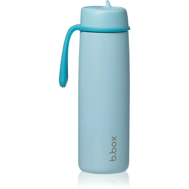 b.box Stainless Steel Thermos Bottle termoláhev s brčkem Lagoon 1 ks