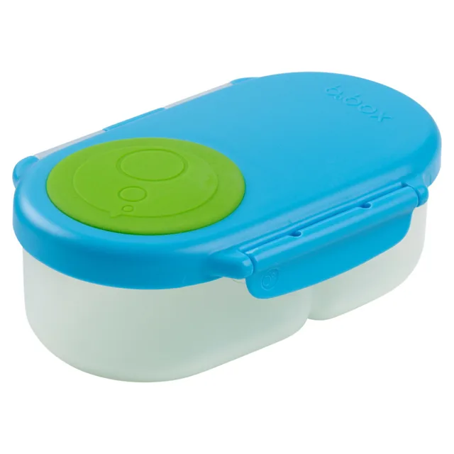 B.BOX Svačinový box malý modrý/zelený 350 ml, poškozený obal