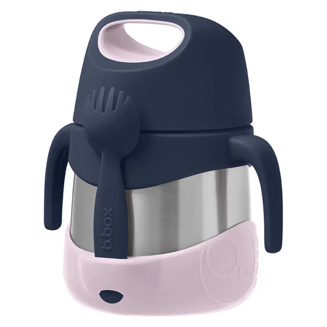 B.BOX Termoska na jídlo indigo/růžová 6m+ 335 ml