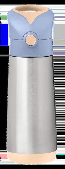 B.BOX Termoska na pití s brčkem 500 ml  - broskvová