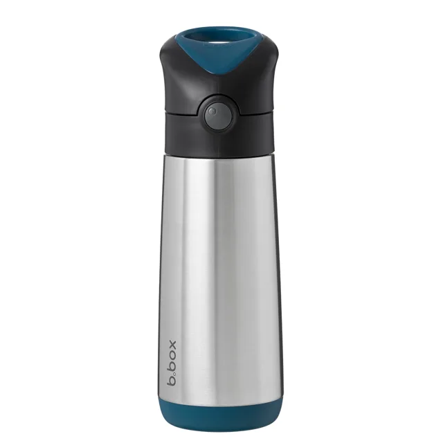 B.BOX Termoska na pití s brčkem 500 ml - night vision