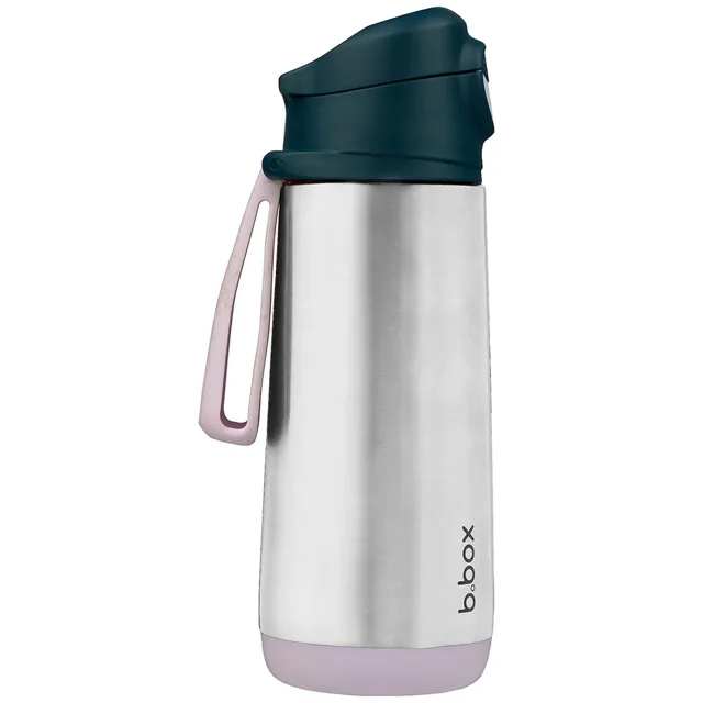 B.BOX Termoska na pití sport 500 ml - indigo/růžová