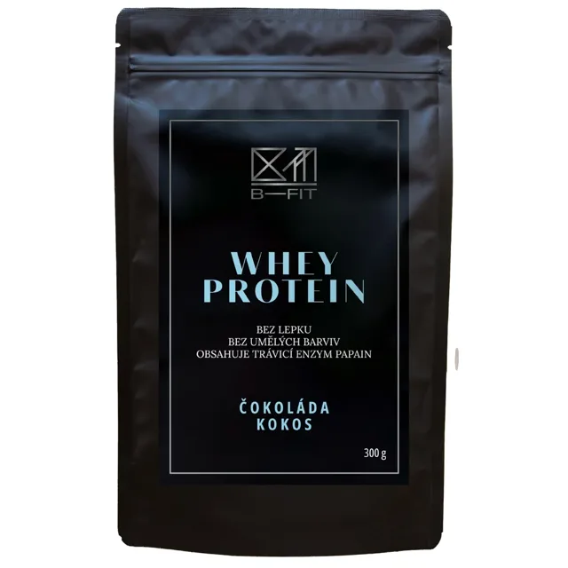 B-Fit Whey Protein čokoláda-kokos 300g