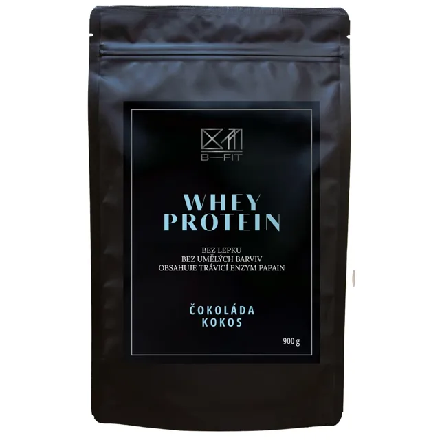 B-Fit Whey Protein čokoláda-kokos 900g