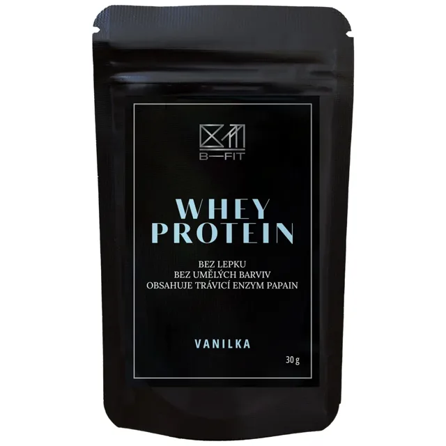 B-Fit Whey Protein vanilka 30g