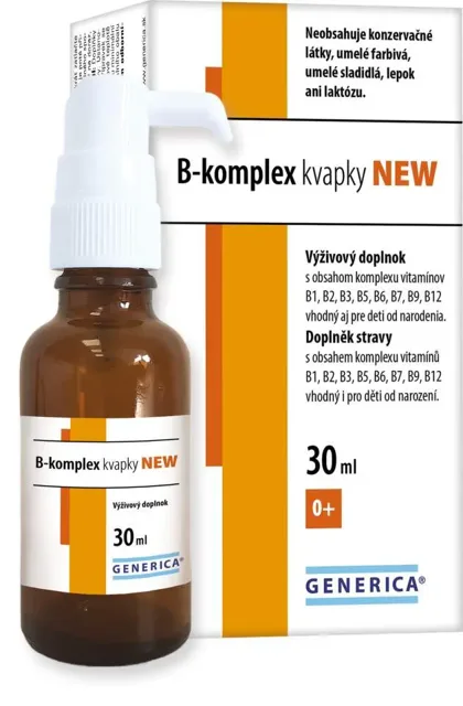 B-komplex kapky NEW 30ml Generica