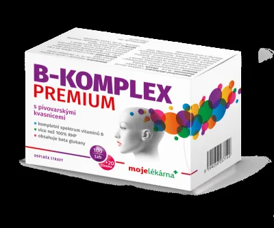B-komplex PREMIUM tbl.100+20 Moje lékárna
