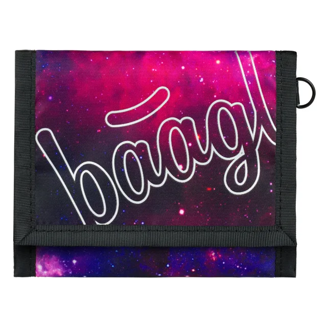 Baagl Peněženka Galaxy fialová