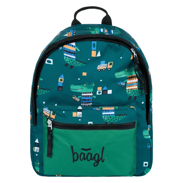 Baagl Předškolní batoh Krokodýl