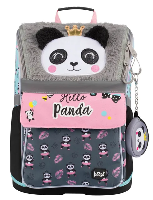 Baagl Školní aktovka Zippy Panda