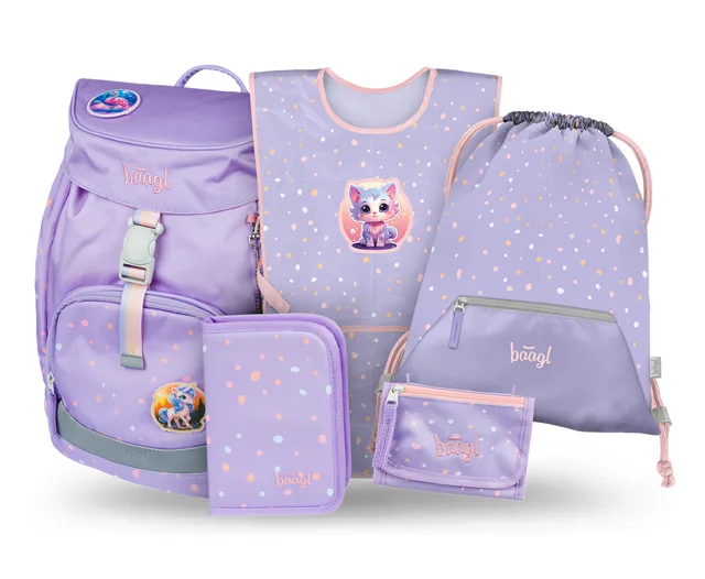 Baagl Školní set Airy Mazlíčci III