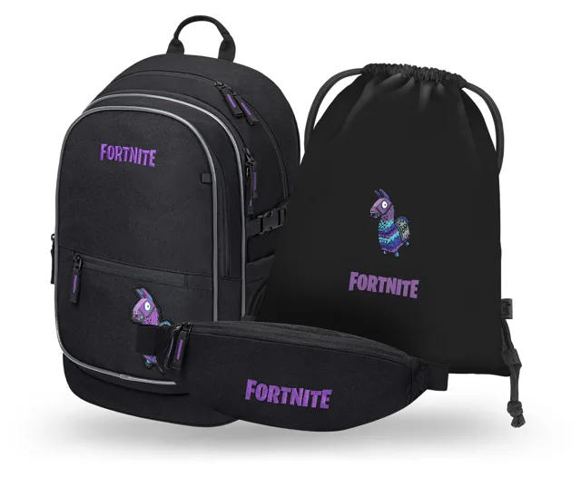 Baagl Školní set Core Fortnite Llama